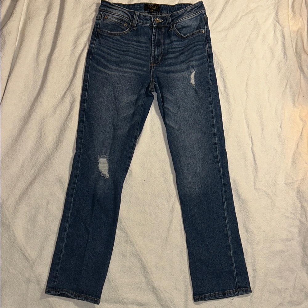 RACHEL Rachel Roy Classic Blue Straight Leg Jeans
